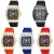 49mm Montres Carlo Men’s Watch Fashion Silicone Band Clubbing Sport Luxury Wrist