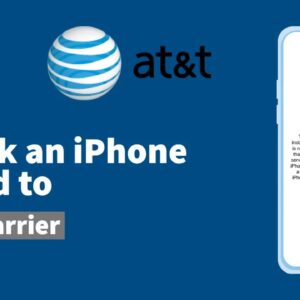 at&t unlock