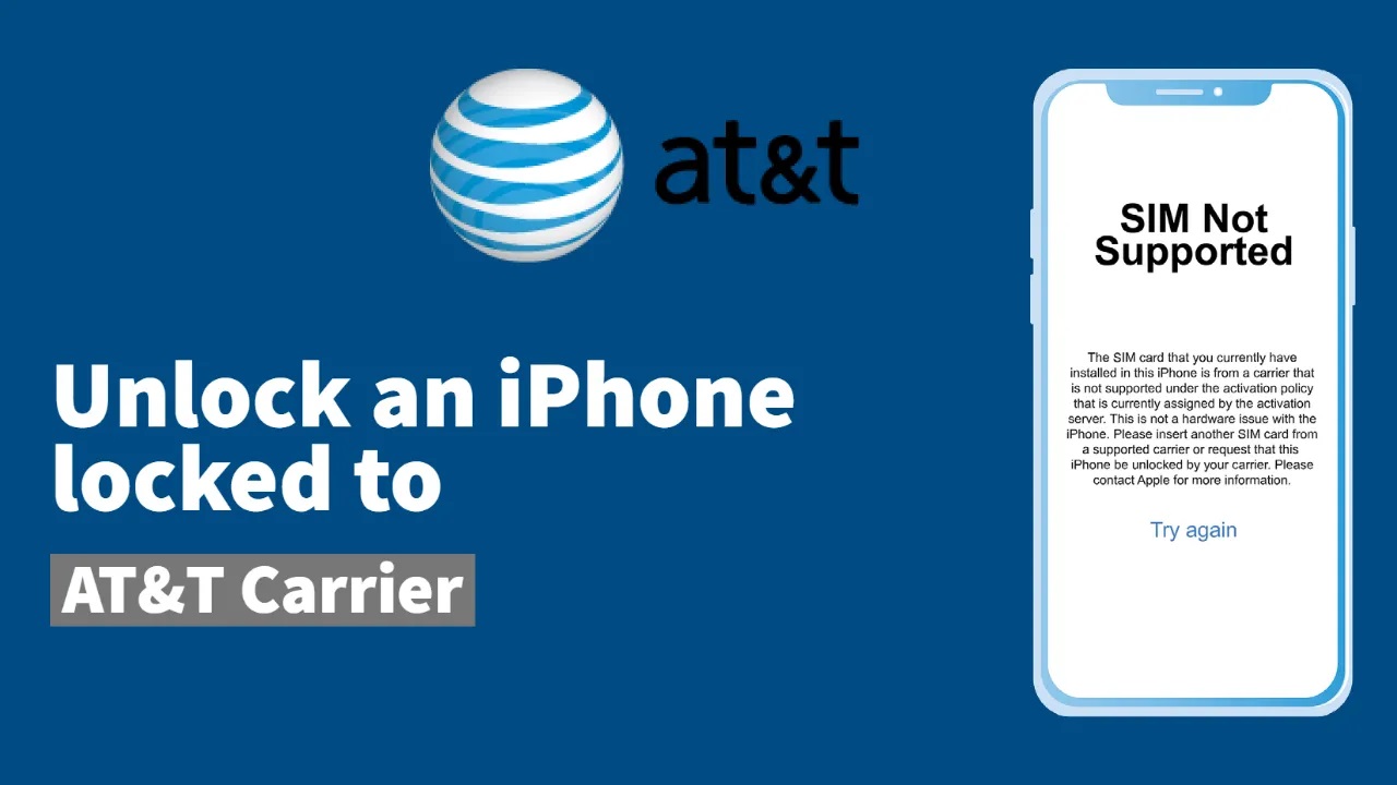 AT&T Unlock Service For All iPhone 14, 13 Pro Max,12,11,XS,XR,X,SE,8,7