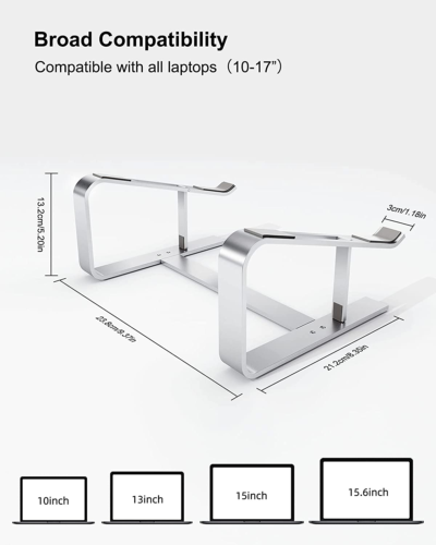 Buy Computer Stand for Laptop, Aluminium Laptop stand ...