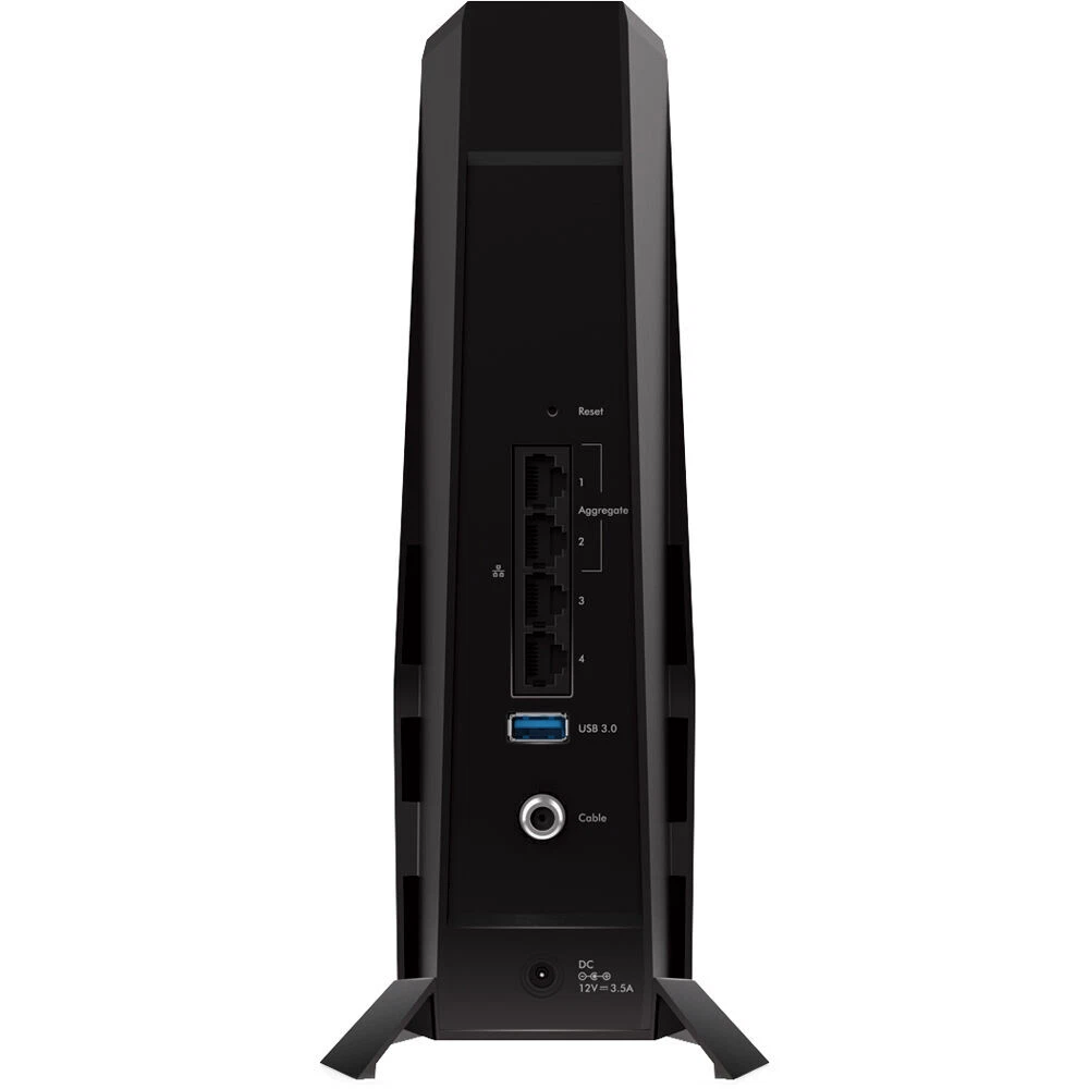 NETGEAR Nighthawk CAX30 AX2700 WiFi‑6 Cable Modem Router – DOCSIS 3.1, 4×1 GbE, USB 3.0 – Xfinity/Spectrum/Cox - Image 2