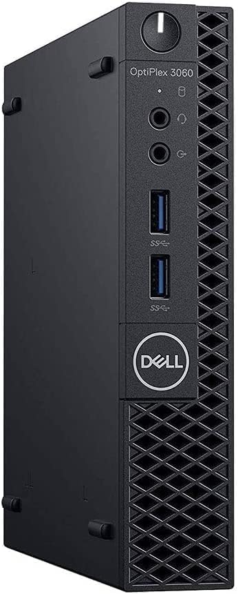 Dell OptiPlex 3060 Micro PC | Intel Core i5-8500T | 8GB RAM | 256GB SSD | Windows 11 Pro | Wi-Fi+ BT | Micro Form Factor Computer (Renewed)