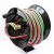 9TRADING Manual 100ft Twin Oxy Acetylene Welding Hose Reel Mount 300psi 100' Weld Hoses