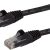 V7 CAT6UTP-01F-BLK Cat6 Utp Network Cable (RJ45 M/- Black 1ft